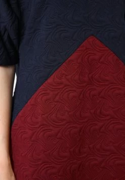 Madam-T LOLITA - Robe Pull - Blau, Weinrot -Madam-T Soldes 2022 aee4dbb1969b404dbde0b921c76f30af