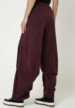 Madam-T HOSE POLLI - Pantalon Classique - Weinrot -Madam-T Soldes 2022 af0b4c0714884579b31fa6c2449bd6a1