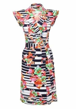 Madam-T ATERATA - Robe De Jour - Blau, Rosa -Madam-T Soldes 2022 af0cf1ee8ff8403f8fc3b66195f41dbf