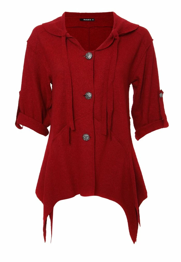 Madam-T ACKE ERNESTA - Gilet - Rot 7 Madam-T ACKE ERNESTA - Gilet - Rot – Image 7