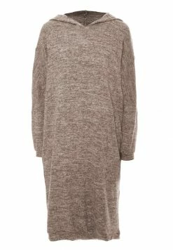 Madam-T APRILIA - Robe En Jersey - Dunkelbeige -Madam-T Soldes 2022 af2bb44b9fd7479fb5012d14914671e2