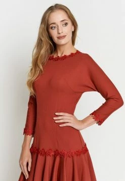 Madam-T SAMARA - Robe De Jour - Terrakotta 11 Madam-T SAMARA - Robe De Jour - Terrakotta -Madam-T Soldes 2022 af56084924054396b43ecebd52910aa5