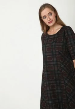 Madam-T ASIDA - Robe En Jersey - Weinrot, Grün -Madam-T Soldes 2022 afa8751ea48a46ba922918ee95c9ddfe