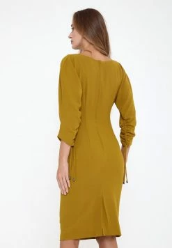 Madam-T FERNANDA - Robe Fourreau - Senf -Madam-T Soldes 2022 b0288b705b0f4fd5854a3885938ca7d6