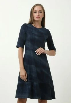 Madam-T SAPALERI - Robe De Jour - Blau/schwarz