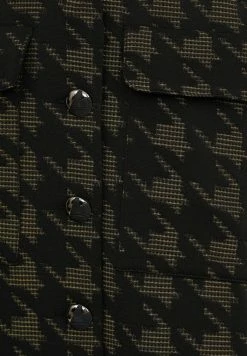 Madam-T ORSOLA - Robe Chemise - Schwarz/khaki -Madam-T Soldes 2022 b10cdba80bf14facb9d4b7248f7c4962