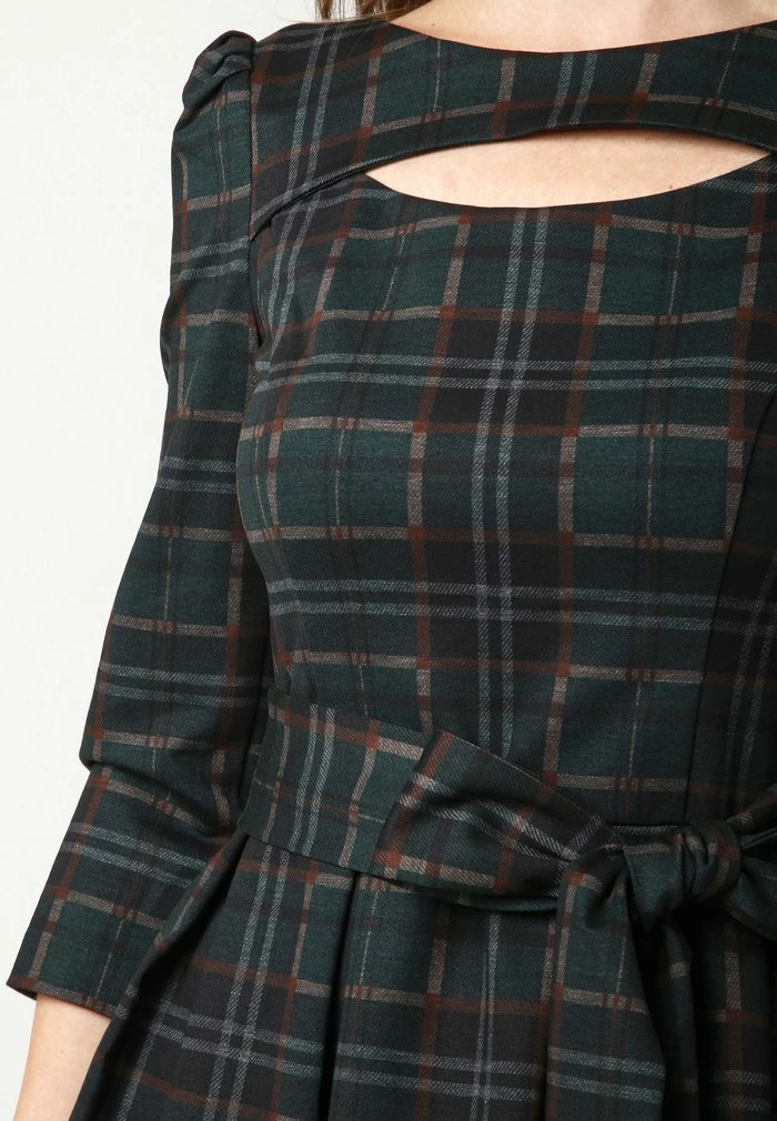 Madam-T JERSEYKLEID AGADA - Robe En Jersey - Schwarz Grün 7 Madam-T JERSEYKLEID AGADA - Robe En Jersey - Schwarz Grün – Image 7