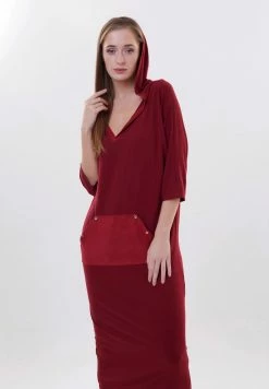 Madam-T KAPRIZ - Robe En Jersey - Immigrant Rot -Madam-T Soldes 2022 b1946ac82721442b90ef24866cd7243d