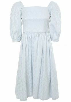 Madam-T CHANTALE - Robe De Jour - Grau Blau -Madam-T Soldes 2022 b1b4400af2be4a1ca019d40b5ec02f49