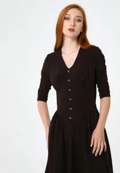 Madam-T DAISY - Robe De Jour - Braun -Madam-T Soldes 2022 b1de9fe7d7304d88a442e13fef5a4c5b