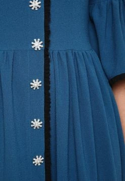 Madam-T CHIARA - Robe Chemise - Aqua -Madam-T Soldes 2022 b1e1afcf74aa40458aa2023892938719