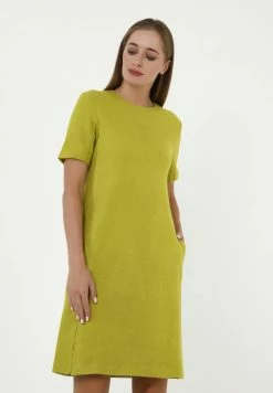 Madam-T MALU - Robe En Jersey - Olive -Madam-T Soldes 2022 b1e5c2bf52e64dccbf114f0ef34cf66a