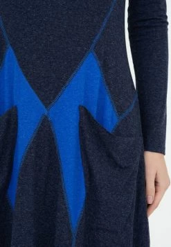 Madam-T GIZELINA - Robe En Jersey - Indigo/ Blau -Madam-T Soldes 2022 b225181a2aec4701b98cb1a45f91100c