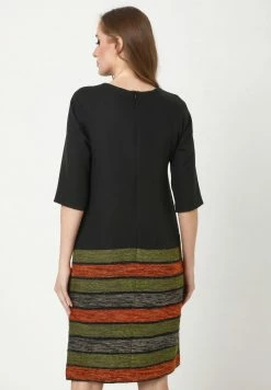 Madam-T Robe De Jour - Schwarz Orange -Madam-T Soldes 2022 b25b0c508257486792f540befab22d99