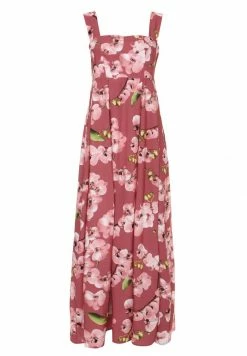 Madam-T TOSCANA - Robe Longue - Rosa, Grün -Madam-T Soldes 2022 b26a0985630648c9a2dcaf440c2ca775