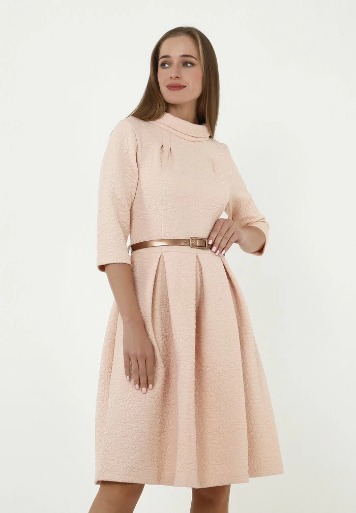 Madam-T PORTALEGRO - Robe De Jour - Beige 1 Madam-T PORTALEGRO - Robe De Jour - Beige