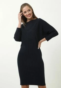 Madam-T ALBINONA - Robe Fourreau - Blau