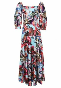 Madam-T MARLIN - Robe De Jour - Hellblau Fuchsia -Madam-T Soldes 2022 b2d2acf88350402c8b489e9ffccf535e