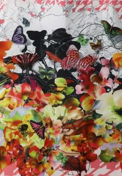 Madam-T DERIN - Robe De Jour - Weiß, Rosa -Madam-T Soldes 2022 b2d67cb240074507babbfc86b339eea3