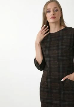 Madam-T IZMIRA - Robe De Jour - Schwarz Senf -Madam-T Soldes 2022 b34844d0459f4fff9c66ca3388ec186b