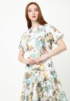 Madam-T SOKASA - Robe De Jour - Milchig, Hellbraun -Madam-T Soldes 2022 b39d658cb74d421c9c7641060442f63c