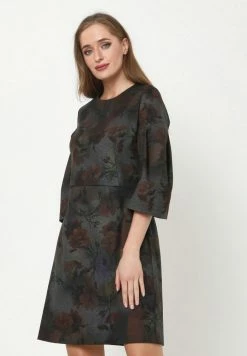 Madam-T VIRGINIE - Robe De Jour - Grau, Braun