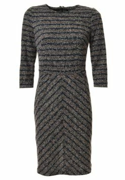 Madam-T RECANA - Robe Fourreau - Grau Hellbraun -Madam-T Soldes 2022 b4611bc5873d421e892c9ebbc598056f