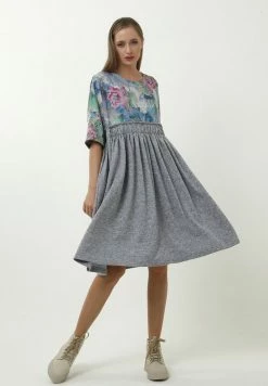 Madam-T KLEID OFELIA - Robe Fourreau - Grau -Madam-T Soldes 2022 b4df2bdc4344426f9b0a293cdca34d8e