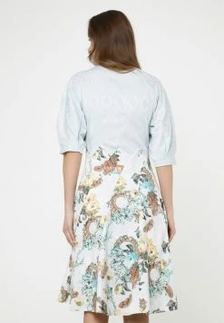 Madam-T Robe De Jour - Hellblau Braun -Madam-T Soldes 2022 b5425e18b4274f2282a39463f88ab6a4