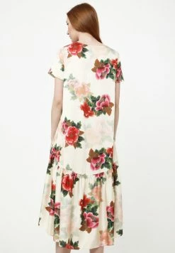 Madam-T Robe De Jour - Beige, Rot -Madam-T Soldes 2022 b5779d90e12840fb8bf43bd02f9a5fd8