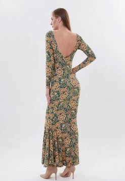 Madam-T PENELOPA - Robe Fourreau - Beige/grün 11 Madam-T PENELOPA - Robe Fourreau - Beige/grün -Madam-T Soldes 2022 b5a5f858f10643969c4b3a033393f402