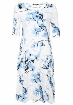 Madam-T Robe De Jour - Beige Hellblau -Madam-T Soldes 2022 b674e1a5a03a483db918a463af53db89