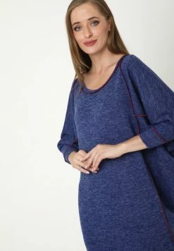 Madam-T Robe De Jour - Indigo -Madam-T Soldes 2022 b685232ca00c449eb5d369cf053ff5fe