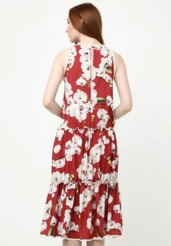 Madam-T LAZURINA - Robe De Jour - Rot Hellbraun -Madam-T Soldes 2022 b6e53abe15404280aade4ec0882a45bd