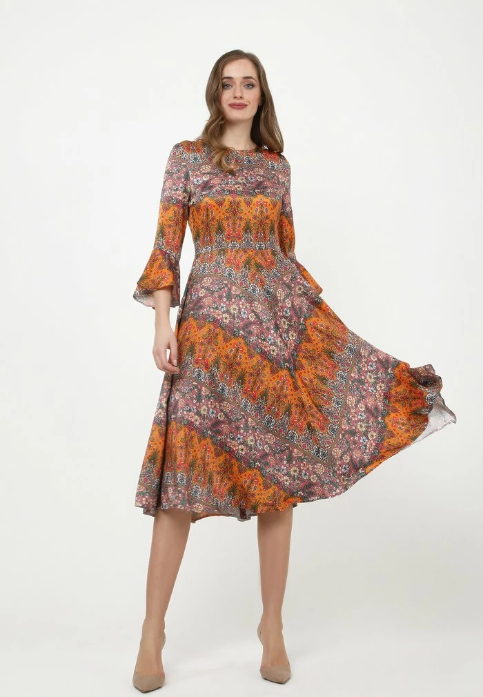 Madam-T JULIETTE - Robe De Jour - Ingwer, Rosa 2 Madam-T JULIETTE - Robe De Jour - Ingwer, Rosa – Image 2