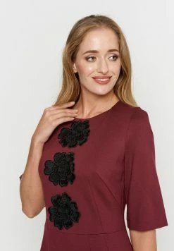 Madam-T SANATA - Robe De Jour - Weinrot -Madam-T Soldes 2022 b740ee3e3d99426a9c093edfb211e21b