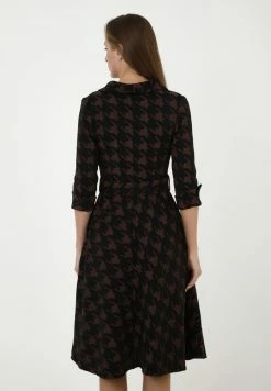 Madam-T NENSI - Robe De Jour - Schwarz, Rot -Madam-T Soldes 2022 b78d7eb2795a4b58b69463da9572a086