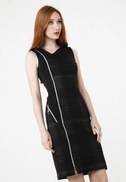 Madam-T KALETA - Robe Fourreau - Schwarz Grün -Madam-T Soldes 2022 b7f82d32bf9b449b8ae382bcb971d15a