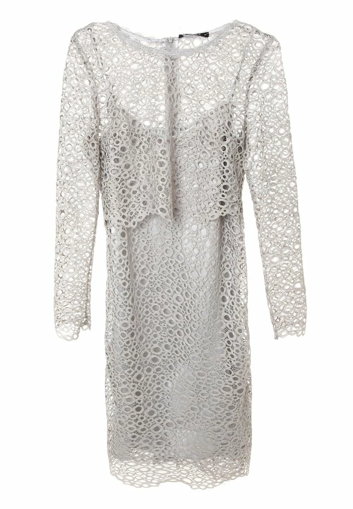 Madam-T GALERI - Robe Fourreau - Grau 8 Madam-T GALERI - Robe Fourreau - Grau – Image 8