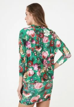 Madam-T AZARINA - Robe De Jour - Grün/ Pink 8 Madam-T AZARINA - Robe De Jour - Grün/ Pink -Madam-T Soldes 2022 b89ca6bc5aaf407ebc3d2654247f1e7d