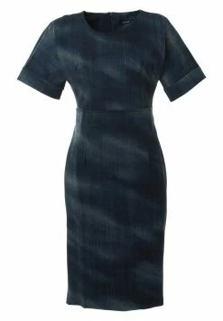 Madam-T KLEID ALTEA - Robe Fourreau - Blau, Schwarz -Madam-T Soldes 2022 b8e6b4173c9f4d84a794155a5e6d0892