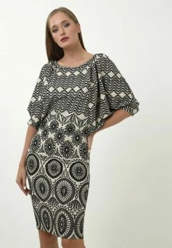 Madam-T Robe Fourreau - Beige