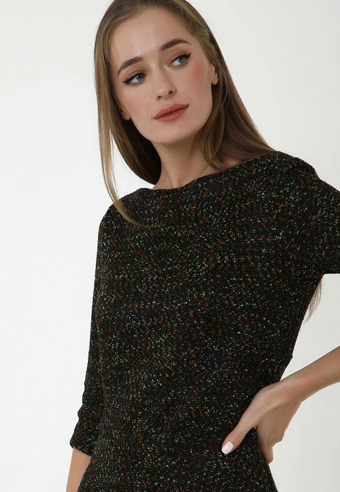 Madam-T YANNA - Robe Pull - Khaki/ingwer 5 Madam-T YANNA - Robe Pull - Khaki/ingwer – Image 5