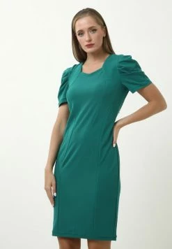 Madam-T ALEKSANDRIA - Robe Fourreau - Aqua