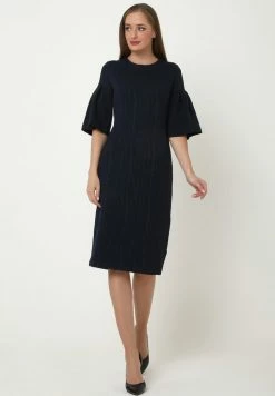 Madam-T Alltags Dega - Robe Fourreau - Blau -Madam-T Soldes 2022 bb80e0a966a24172885c95d8eb8935b7