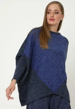 Madam-T EMMANA - T-shirt Imprimé - Blau, Kornblumenblau -Madam-T Soldes 2022 bbce0250558c4ec2ae07fd79a9398373