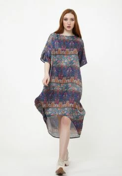 Madam-T Robe De Jour - Blau Rot