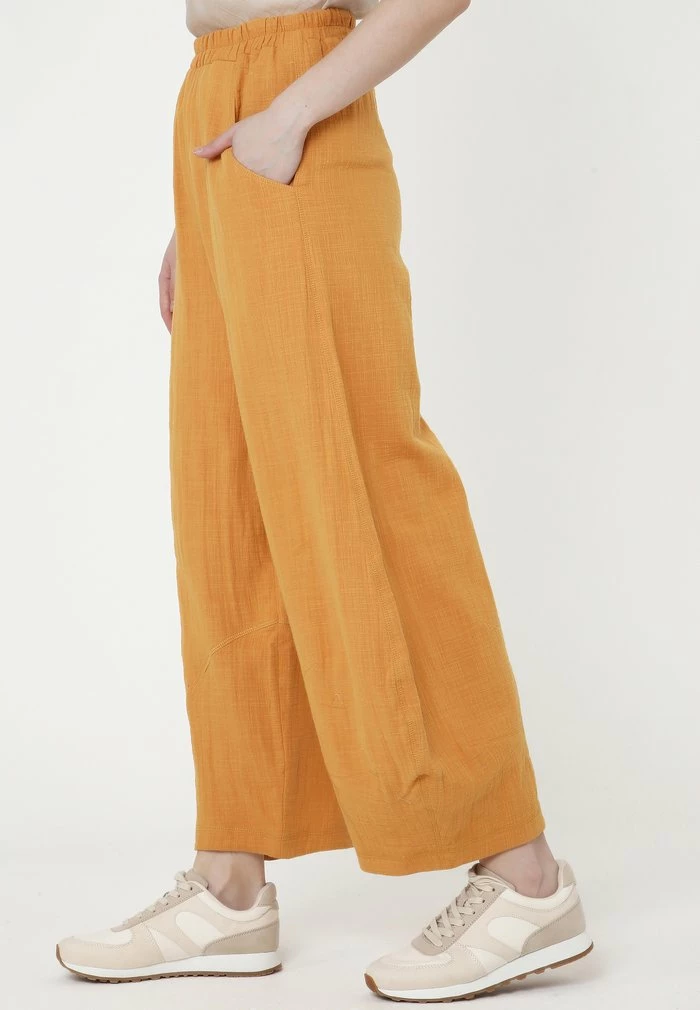 Madam-T ANNELISA - Pantalon Classique - Gelb 4 Madam-T ANNELISA - Pantalon Classique - Gelb – Image 4