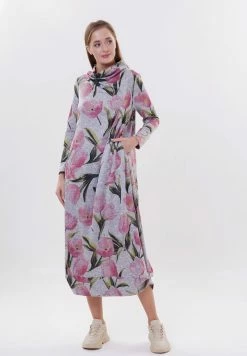 Madam-T TIANA - Robe De Jour - Greenhill Khaki