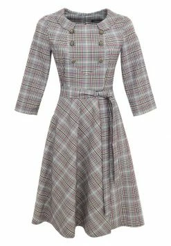 Madam-T VESTA - Robe De Jour - Grünes Leder Olegine Rot -Madam-T Soldes 2022 bdf22a55d5004b8e937ff0e7d9177cf6